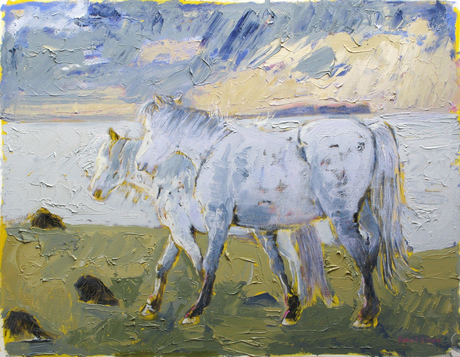 Print - Connemara Ponies Unframed
