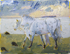 Print - Connemara Ponies Unframed
