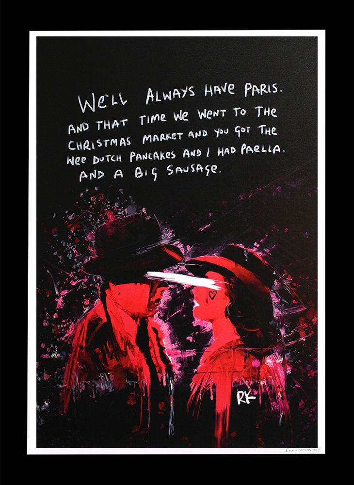 Continental - Flat Black Frame