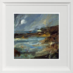 Print - Cool Day Antrim Coast - Framed