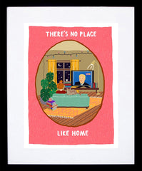 Lockdown - There's No Place Like Home Black Frame