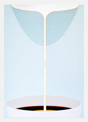 Cream Pour White Frame