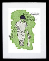 Cricketer Black Frame