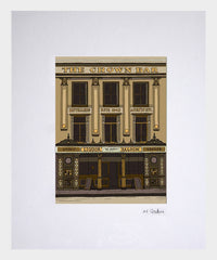 Crown Bar, Belfast (FW) 16x11.5