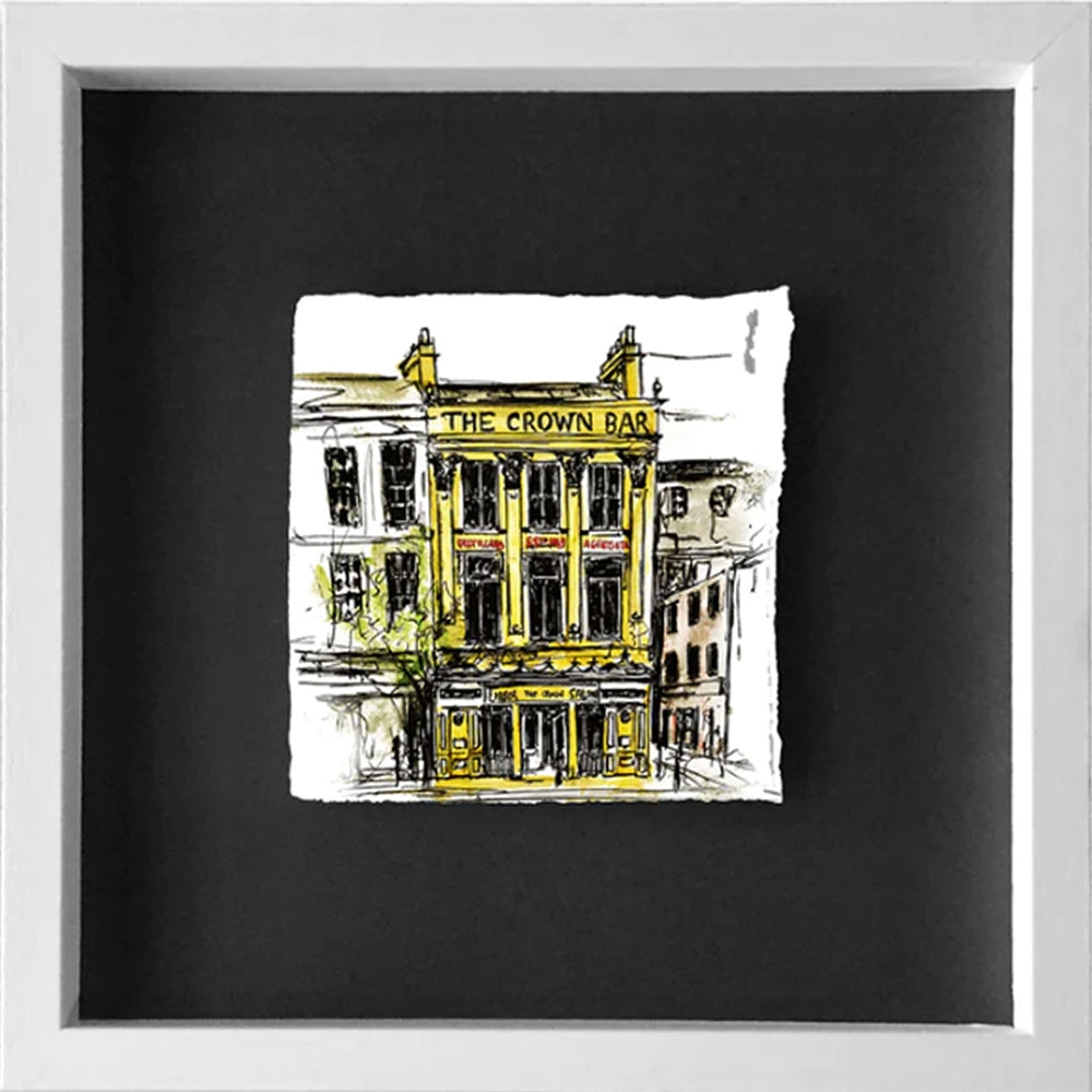 Memories - Crown Bar- 10x10 Framed