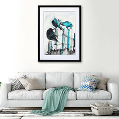 Original - Crows On Poles