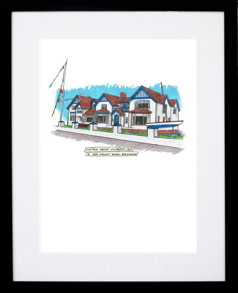 Pubs - Cultra Yacht Club Black frame