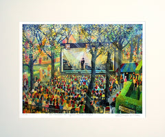 Print - Van Morrison at Cyprus Avenue Unframed