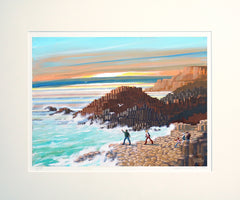 Causeway Sunrise Unframed