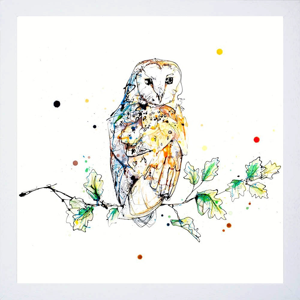 Print Open Edition Animals - Curio-30 x 30-White Box Frame (No Mount)