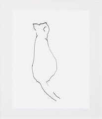 Curious Cat Unframed
