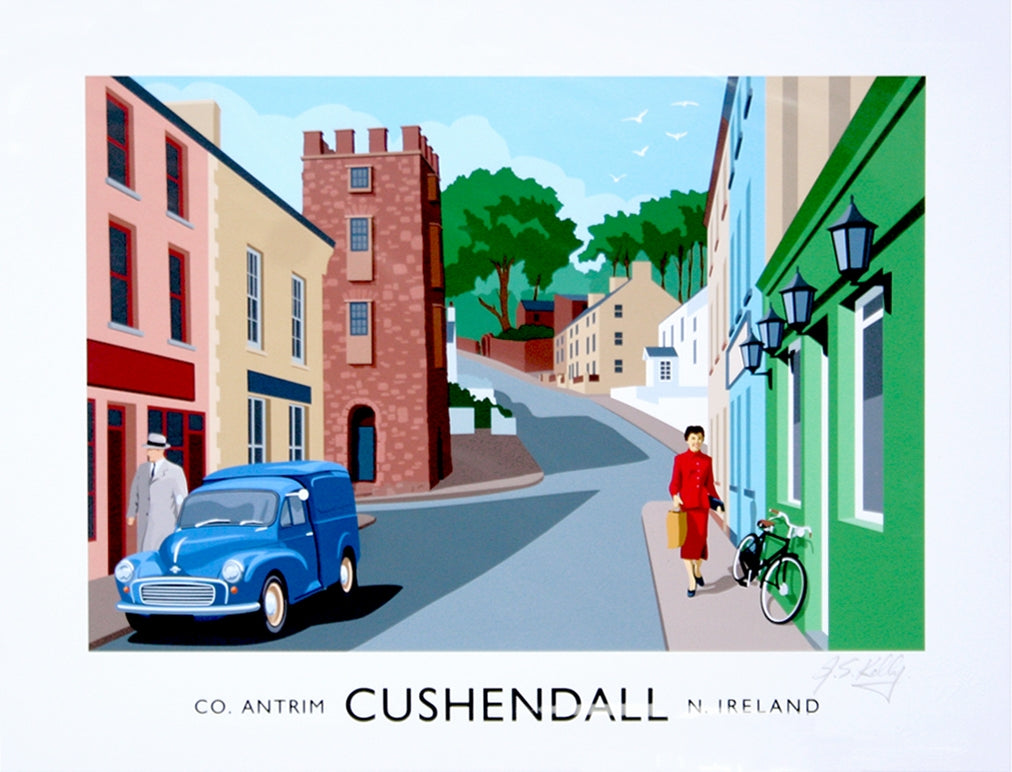 Co Antrim - Cushendall Unframed 70x50