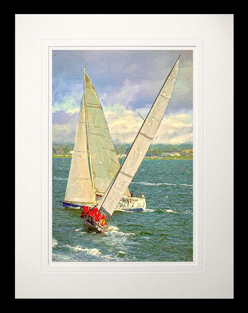 Other - Cutting it Fine Flat Black Frame