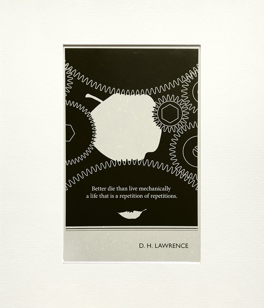 Postcard - D. H. Lawrence Unframed