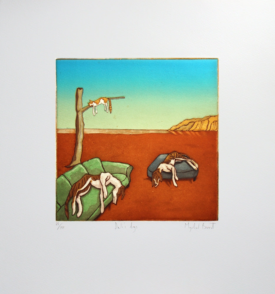 Dali's Dogs Unframed