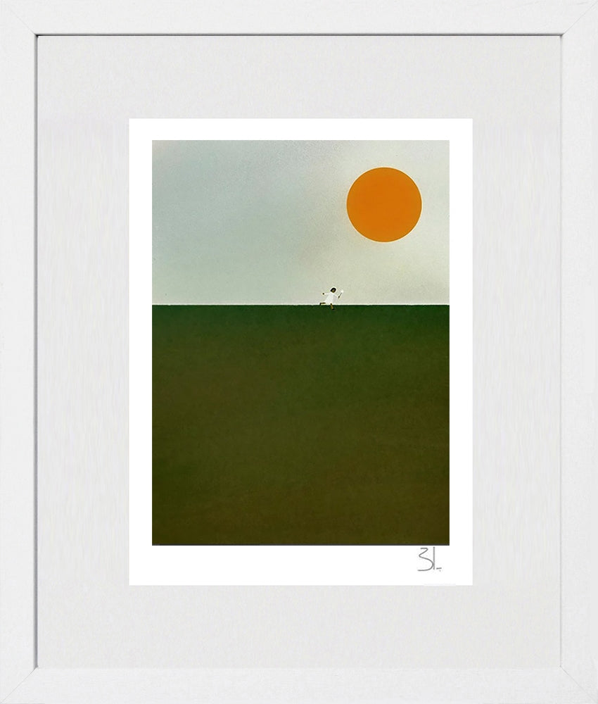 Dandelion - White Box Frame