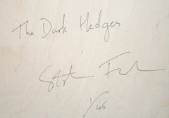 Sketchbook on Wood - The Dark Hedges