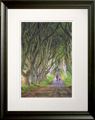 Co Antrim - The Dark Hedges Frame Black Moulded 60x47.5