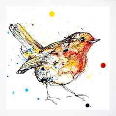 Print Open Edition Animals - Dawn-30 x 30-White Box Frame (No Mount)