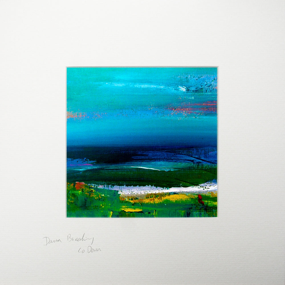 Print - Dawn Breaking, Co Down Unframed