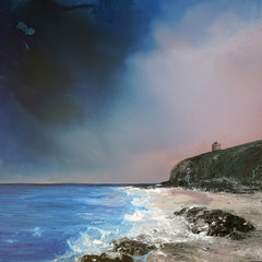 Print - Dusk Falls At Mussenden