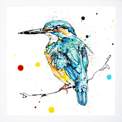 Print Open Edition Animals - Daybreak-30 x 30-White Box Frame (No Mount)