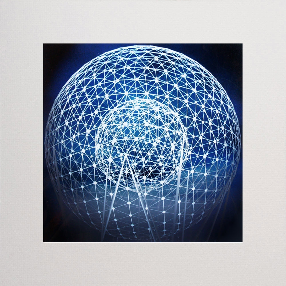 Rise Sculpture (Blue) Unframed