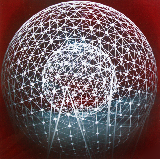 Rise Sculpture In Purple