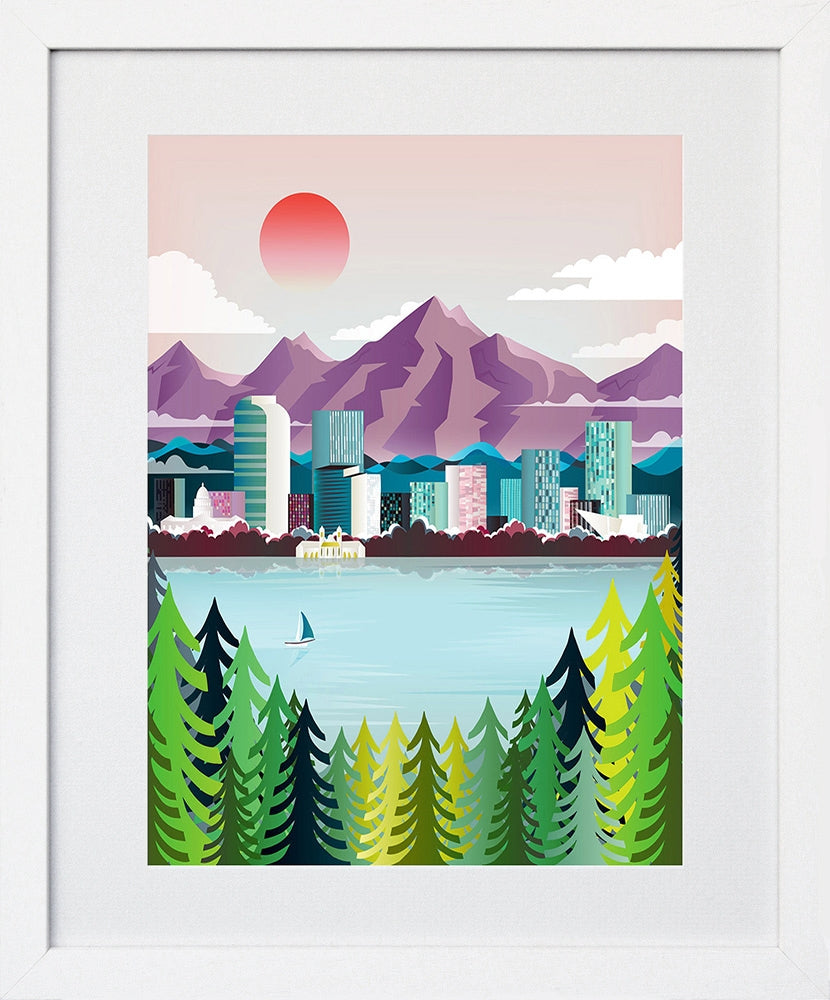 Denver Frame White 18 x 25