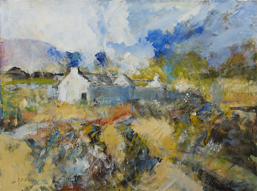 Print - Derelict House, Donegal Unframed