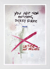 Derry Free - White Frame