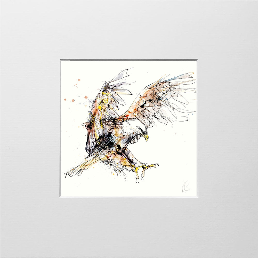 Print Open Edition Animals - Descending -12 x 12-Unframed
