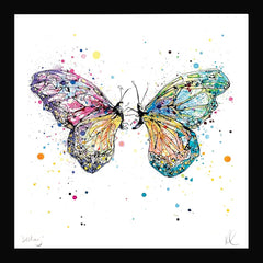 Print Open Edition Animals - Destiny-30 x 30-Black Box Frame (No Mount)