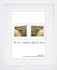 Father Ted - Series 3 Episode 2 - Sheep-Standard-White Frame