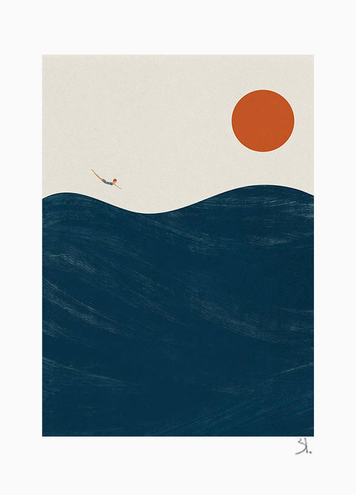 Dive-36 x 51.5-Unframed