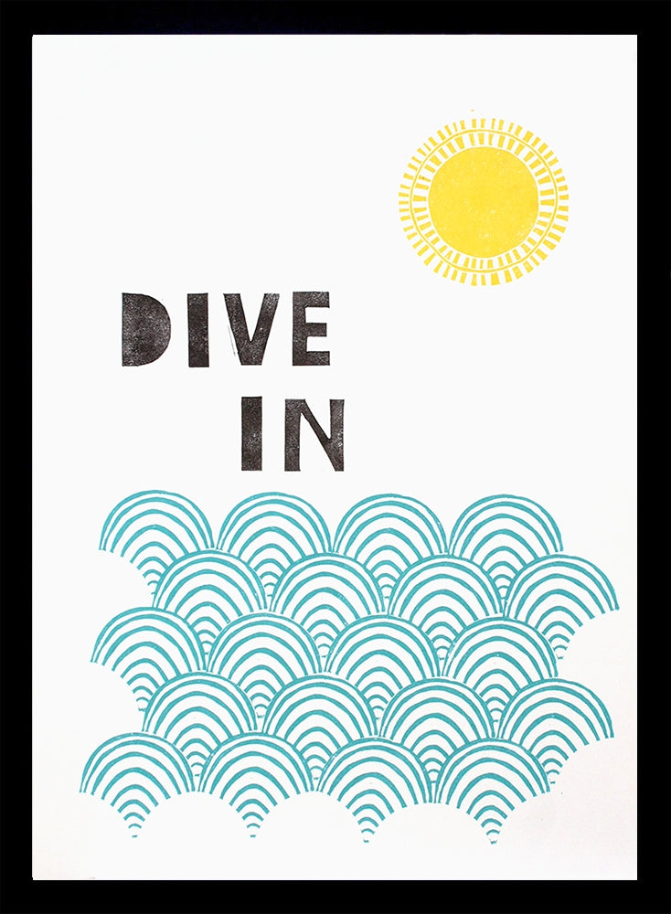 Original - Dive In Black Frame