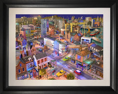 Dream Series Belfast - Dockers Boulevard-76 x 56-Chunky Black Frame