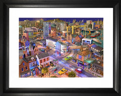 Dream Series Belfast - Dockers Boulevard-56 x 40.5-Chunky Black Frame