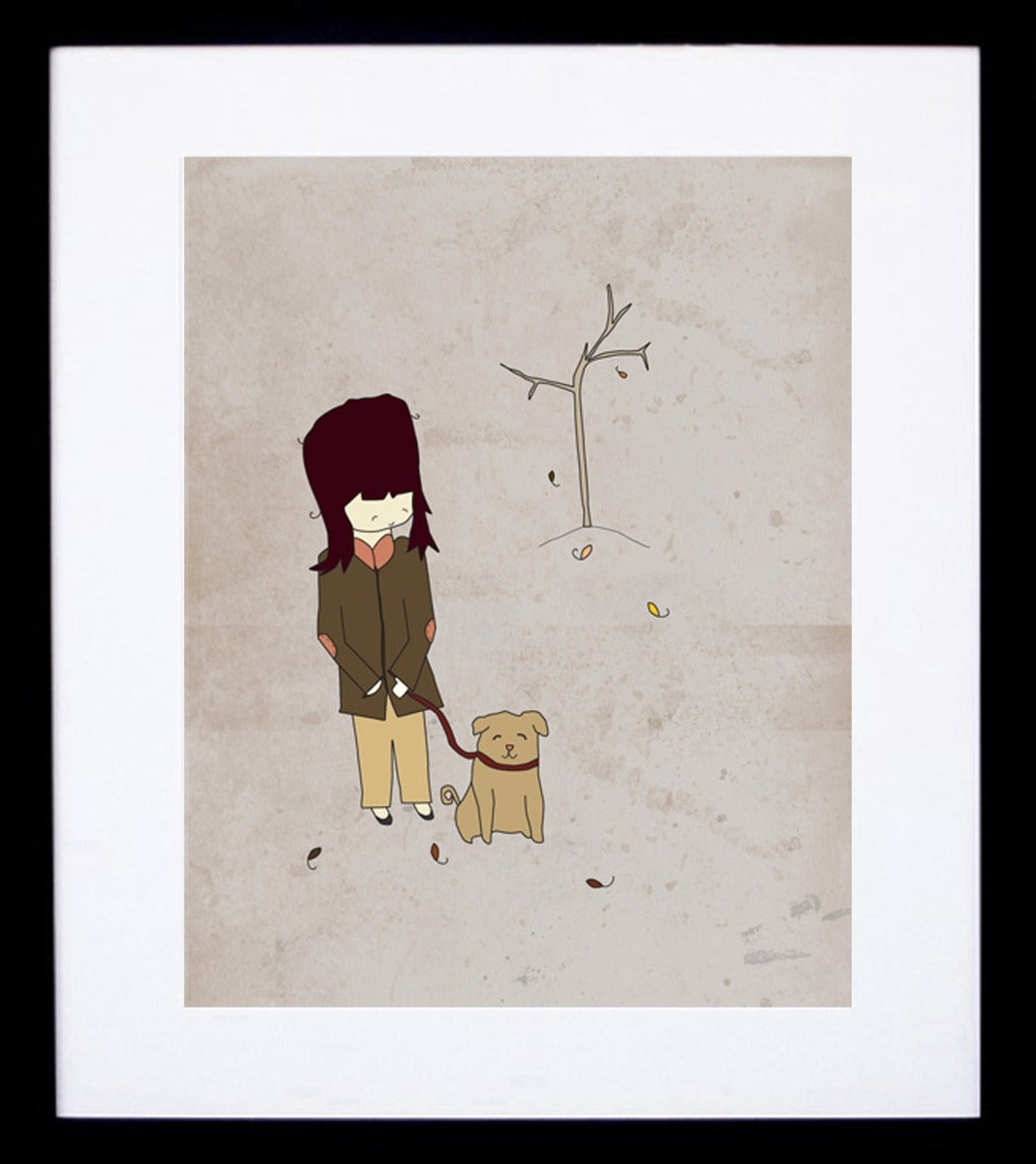 Dog Lover Frame Black