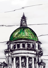 Sketchbook on Paper - The Dome City Hall Belfast