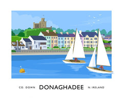 Co Down - Donaghadee Seafront Unframed 70x50