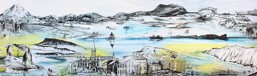 Metal Works - Donegal, God's Own Country - Unframed