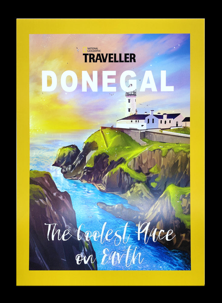 Donegal - The Coolest place on Earth - Black Frame