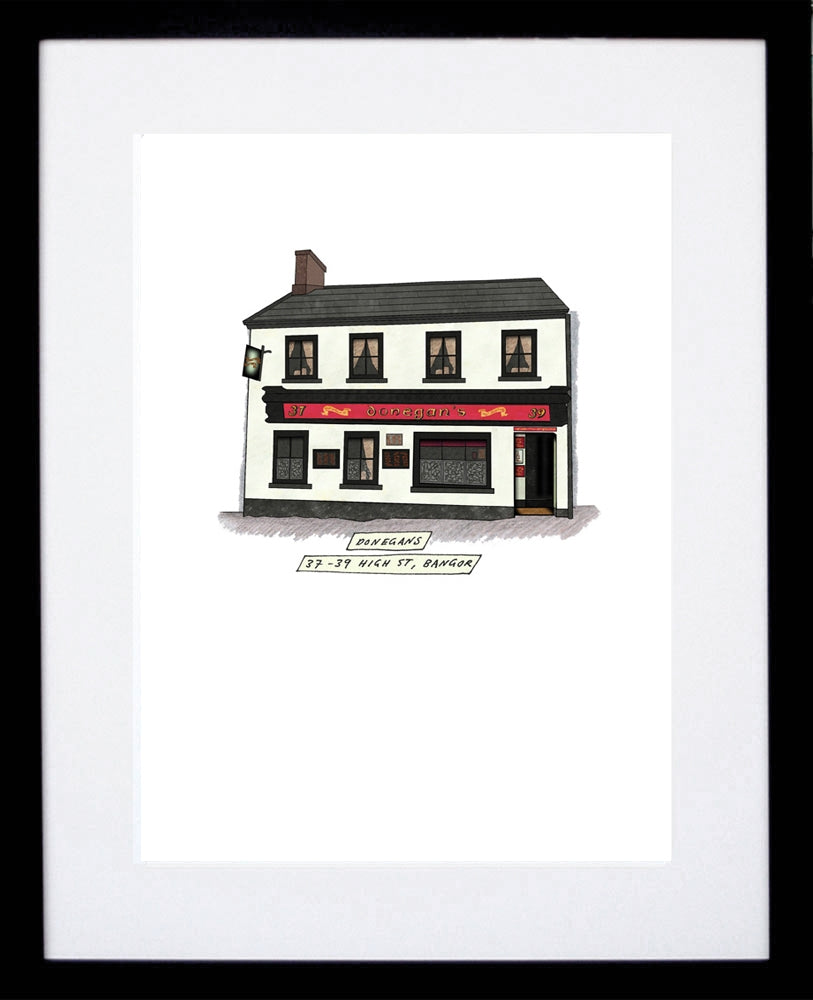 Pubs - Donnegans Black frame