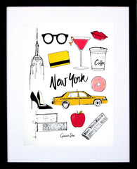New York Framed