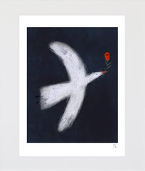 Dove Unframed