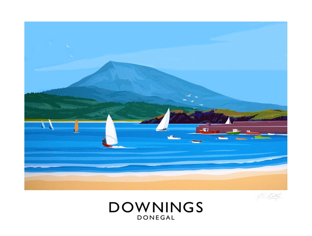 Co Donegal - Downings-40 x 30-Unframed
