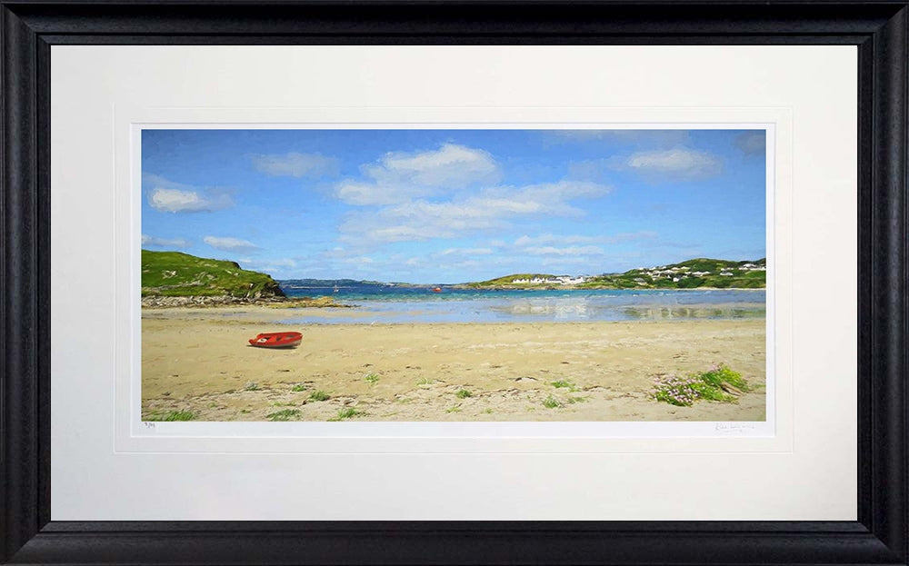 Co Donegal - Downings Bay Rosapenna Frame Black Moulded 71X45