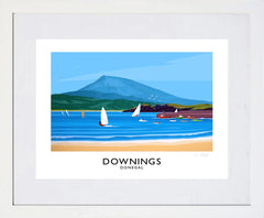 Co Donegal - Downings-40 x 30-White Box Frame (With Mount)