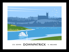 Co Down - Downpatrick Frame Black 40x30 No Mount